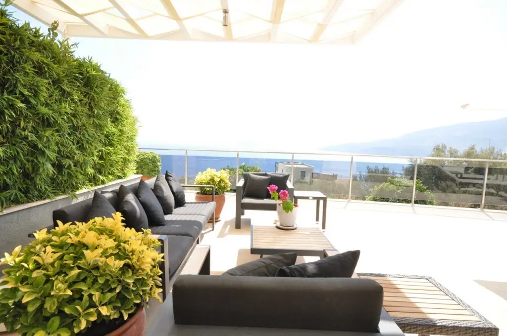 Large terrace